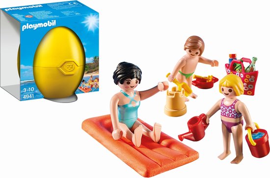 PLAYMOBIL Easter Eggs Familieplezier moeder en kinderen - 4941