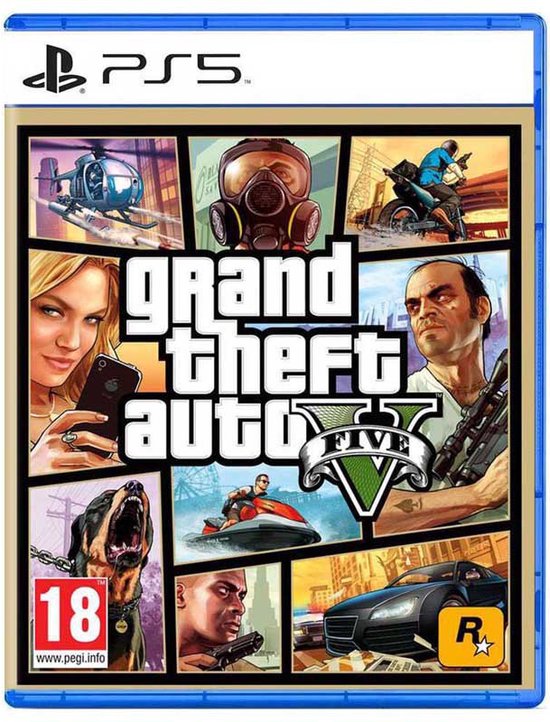 Take 2 Games Grand Theft Auto V Ps 5 Spel Zilver