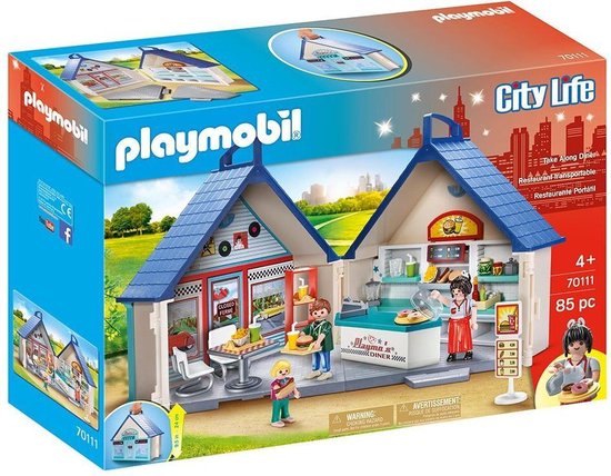 PLAYMOBIL City Life Meeneem Cafe - 70111