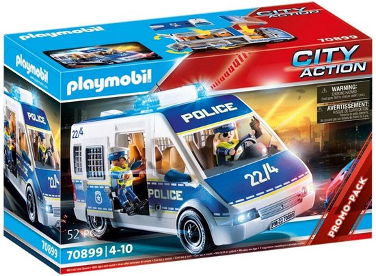 Playmobil 70899 City Action Politiebus + Licht en Geluid