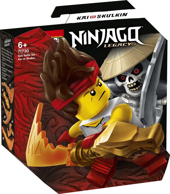 LEGO NINJAGO Epische Strijd Set Kai tegen Skulkin - 71730