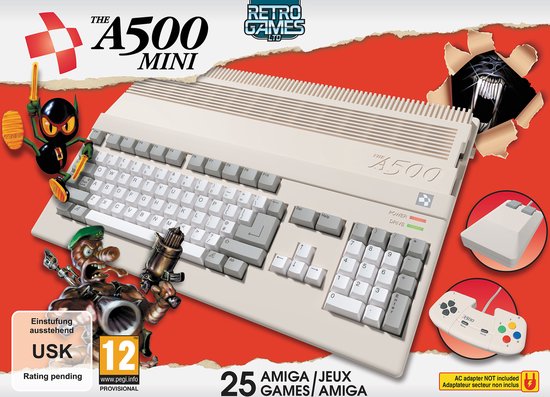 The A500 Mini Retro Computer - Classic gameconsole