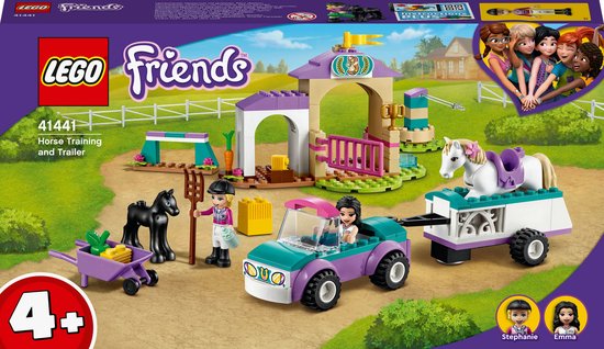 LEGO Friends 4+ Paardentraining en Aanhanger - 41441