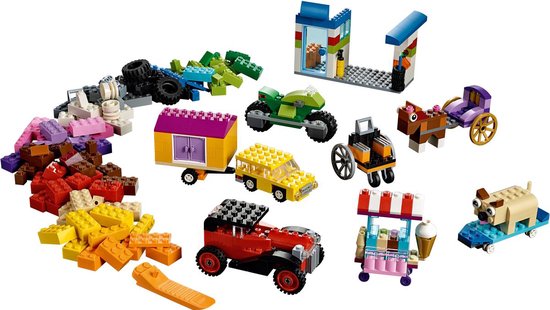 LEGO Classic Stenen op Wielen - 10715