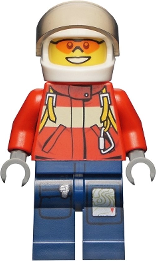 Lego Town minifiguur, brandweerman cty0278.