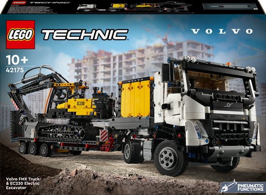 LEGO Technic Volvo FMX truck & EC230 elektrische graafmachine 42175