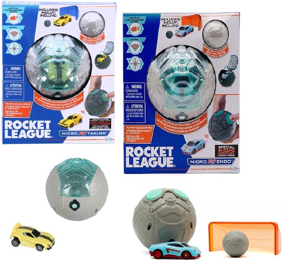 Rocket League Micro RC voertuig 7 cm groot - Inclusief DLC Code