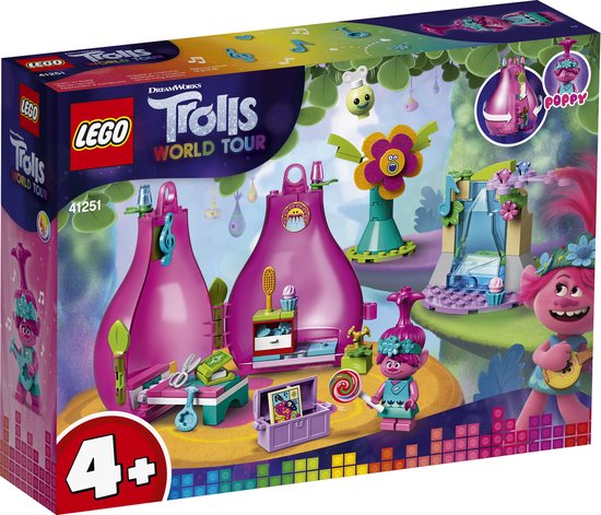 LEGO Trolls 4+ Poppy's Huisje - 41251