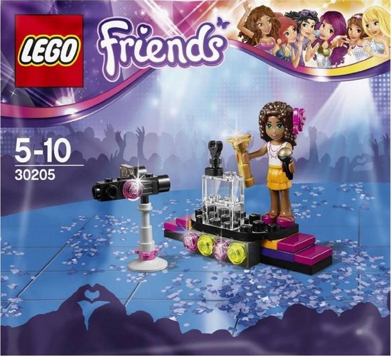 LEGO Friends 30205 Popster rode loper (polybag)