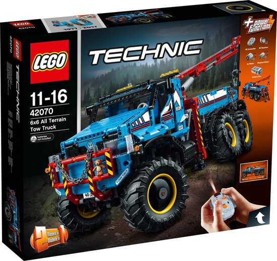 LEGO Technic 6x6 Allterrain-sleepwagen - 42070