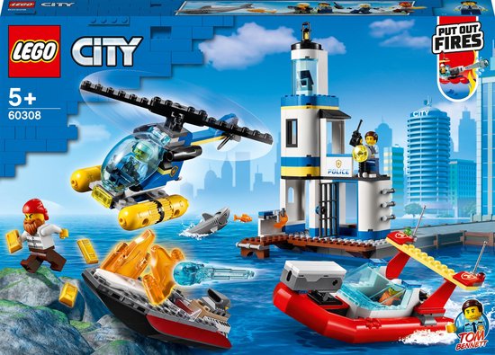 LEGO City Kustpolitie en Brandmissie - 60308