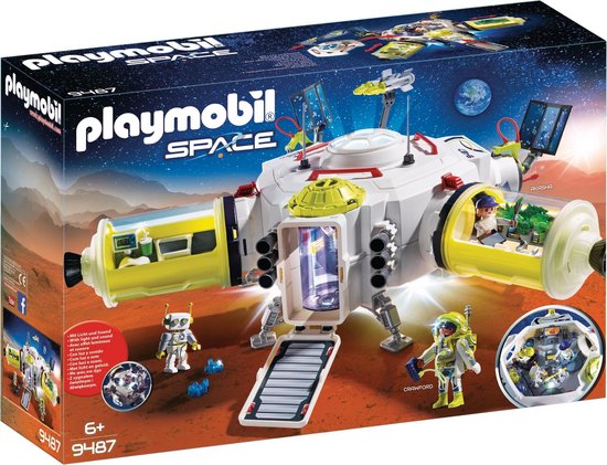 PLAYMOBIL Space Ruimtestation op Mars - 9487