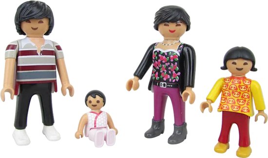 Playmobil Aziatisch gezin (geleverd in polybag)