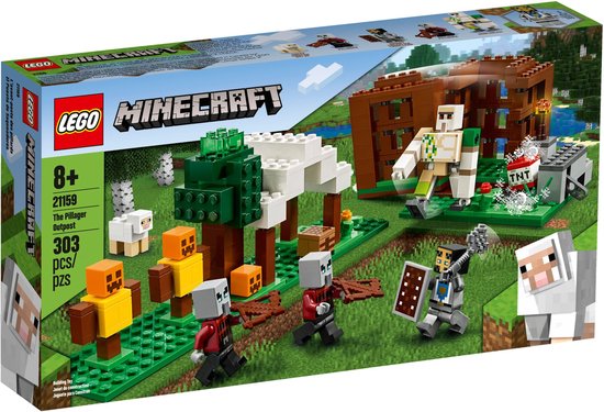 LEGO Minecraft De Pillager Buitenpost - 21159