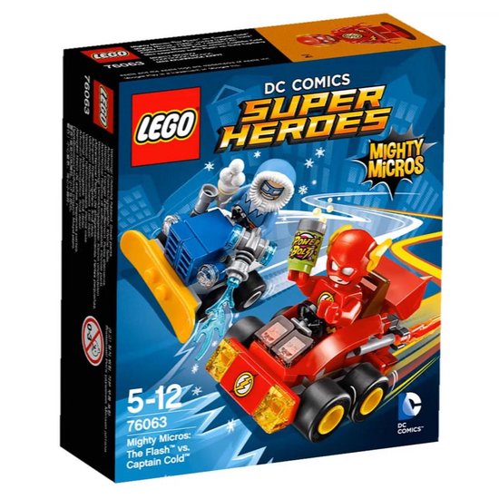 LEGO Super Heroes Mighty Micros The Flash vs. Captain Cold - 76063