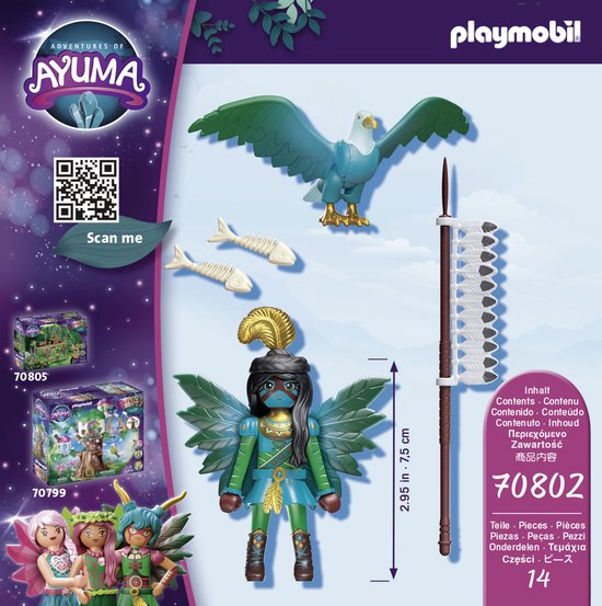 PLAYMOBIL Adventures Of Ayuma Knight Fairy - 70802