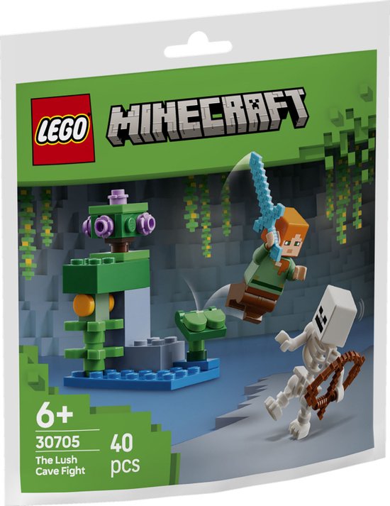 LEGO Minecraft 30705 - Duel bij de weelderige grot (polybag)