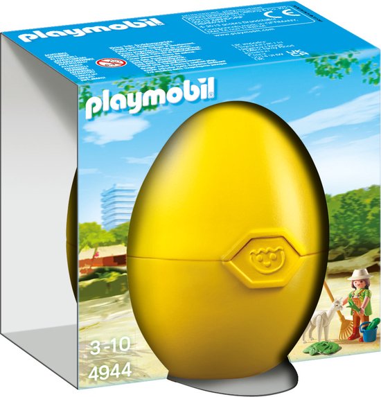 PLAYMOBIL Easter Eggs Dierenverzorger met alpaca - 4944