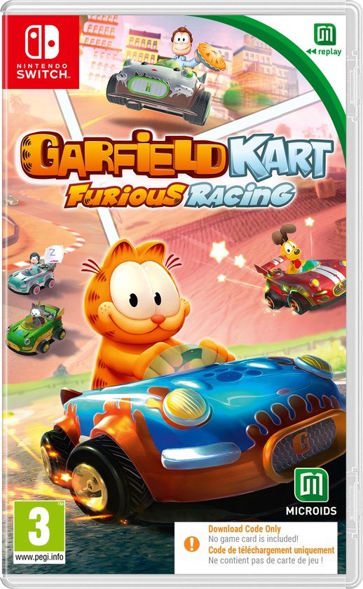 Garfield Furious Kart Racing - Switch (code in box)