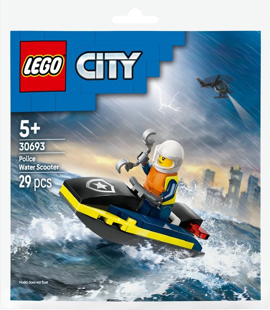 LEGO City 30693 - Politie Waterscooter (polybag)