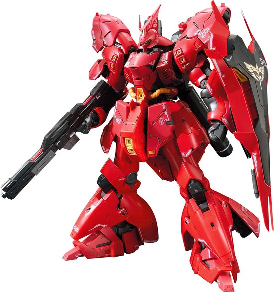 Gundam RG MSN-04 Sazabi RG 1/144 box set | Robot technic modelbouw | Mecha samurai action figure | Robotics katana warrior | Gunpla transformers speelgoed bouwpakket | Niet compatibel met Revell of lego | Bekend van Godzilla manga & anime