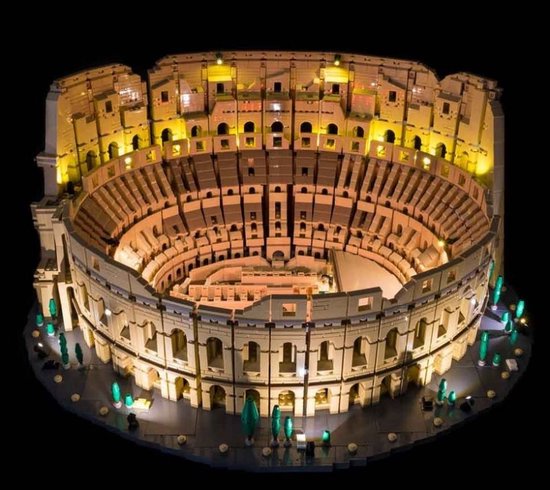 Light My Bricks - Verlichtings Set geschikt voor LEGO Colosseum 10276 Verlichtings Set