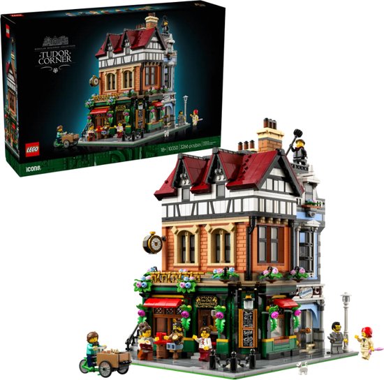 LEGO Icons 10350 - Hoekpand in tudorstijl - Tudor Corner