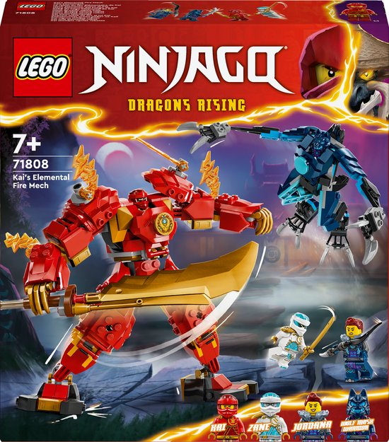 LEGO NINJAGO Kai's elementaire vuurmecha - 71808