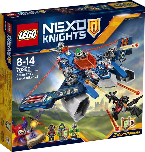 LEGO NEXO KNIGHTS Aaron Fox’s Aerojager V2 - 70320