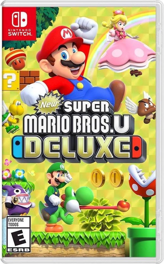 Nintendo New Super Mario Bros. U Deluxe, Switch Duits, Engels Nintendo Switch