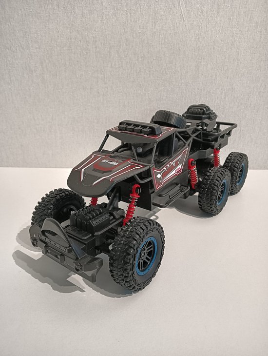 rc buggy auto RC Rock Ranger Terreinwagen Oplaadbare radiografisch bestuurbare autovrachtwagen off-road rock crawler, monstertruck met mist, rookspray, speelgoed