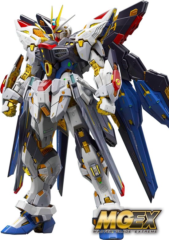 Gundam Strike Freedom Extreme Kit 1/100 MGEX box set | Robot technic modelbouw | Samurai action figure | Robotics katana warrior | Gunpla transformers speelgoed bouwpakket | Niet compatibel met Revell / lego | Bekend van Godzilla manga anime