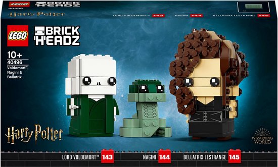 Lego Harry Potter 40496 Brickheadz Voldemort™, Nagini & Bellatrix