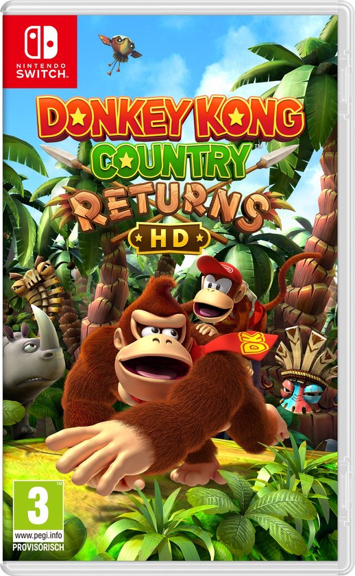 Donkey Kong Country Returns HD - Nintendo Switch versie