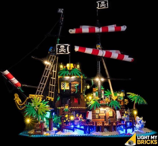 Pirates of Barracuda Bay #21322 Light Kit - Geschikt voor LEGO