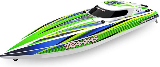 Traxxas Disruptor 4S 40+ MPH High-Performance Boat Green