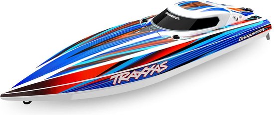 Traxxas Disruptor 4S 40+ MPH High-Performance Boat Blue