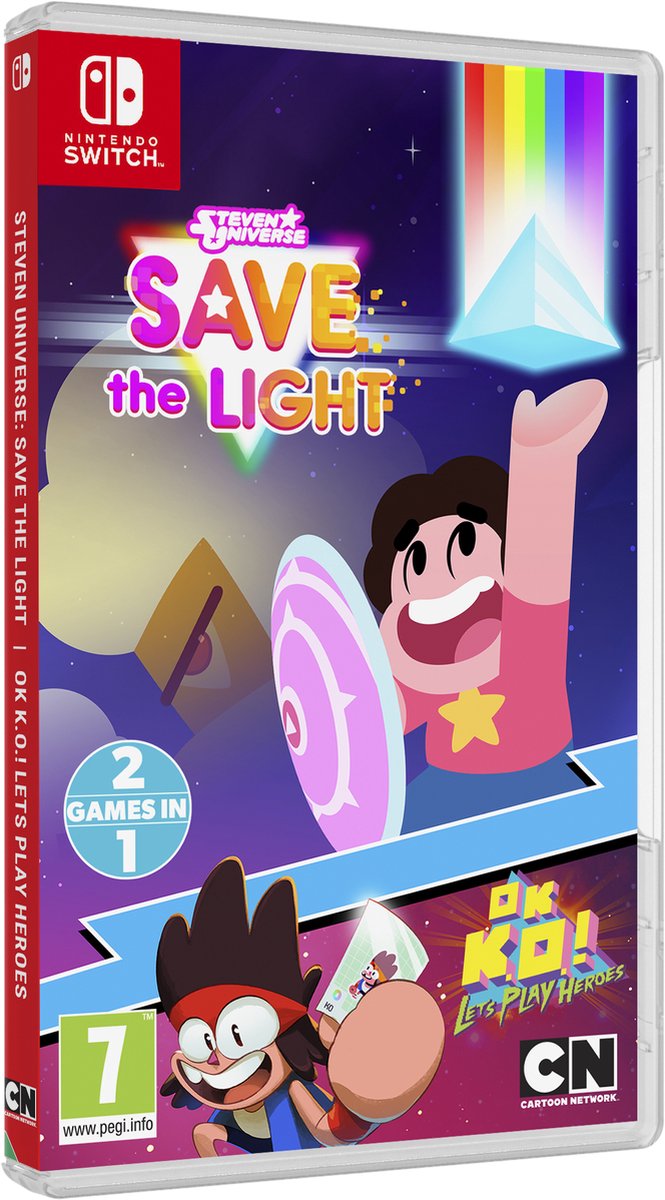 Steven Universe: Save the Light / OK K.O.! Let's Play Heroes - 2 Games in 1