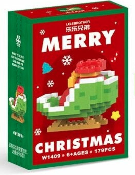 LEGO - LEGO Arrenslee - Kerstmis - Kerst Slee - Christmas - Merry Christmas - Kerst Cadeau - Christmas Gift - Building Blocks