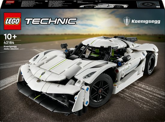 LEGO Koenigsegg Jesko Absolut witte hypercar - 42184