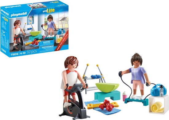 PLAYMOBIL® Fitnesstraining - P-71806