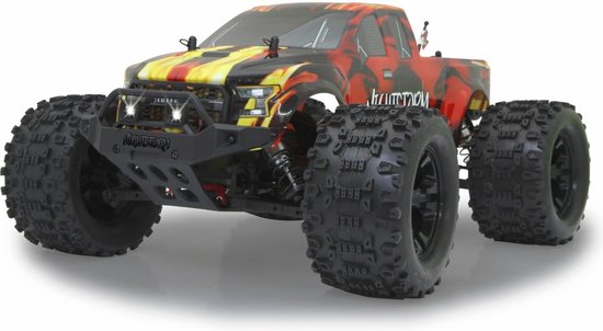 Jamara Nightstorm Monstertruck 4WD 1:10 RTR – RC voertuig - Brushless - Stalen differentiëlen