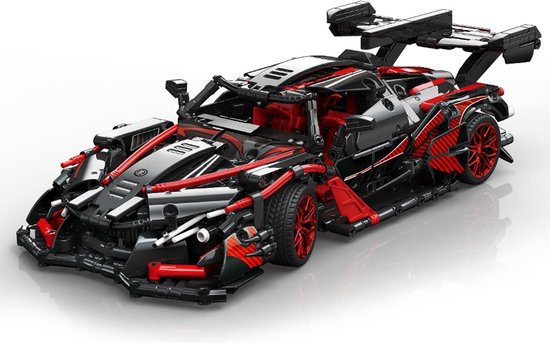 Bonstorm Super Car - Technic Creator Compatible - Sports Car - Lego Technic Compatible (geen lego)