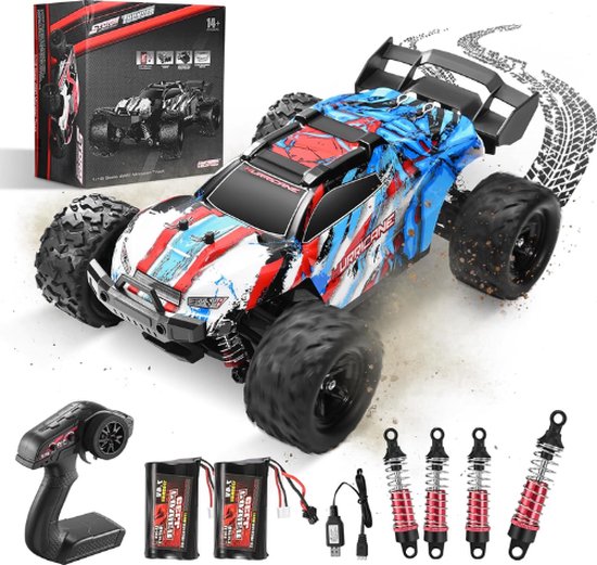 SuperFast® RC Auto - Bestuurbare Auto - 50 km/u - Race Auto Afstandbestuurbaar - Bestuurbare Auto Voor Buiten - Bestuurbare Auto Voor Jongens - Bestuurbare Auto Met Accu