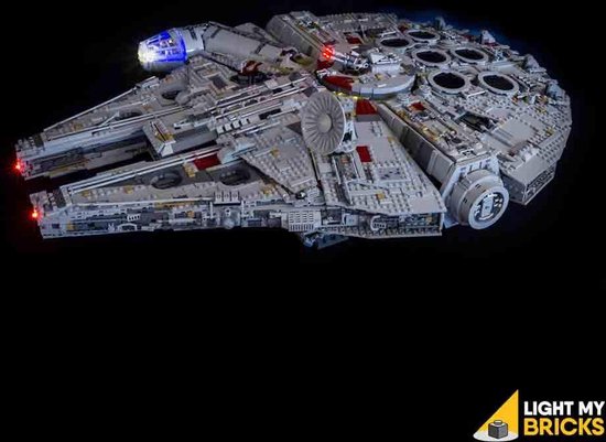 Light My Bricks - Verlichtingsset geschikt voor LEGO Star Wars UCS Millennium Falcon 75192