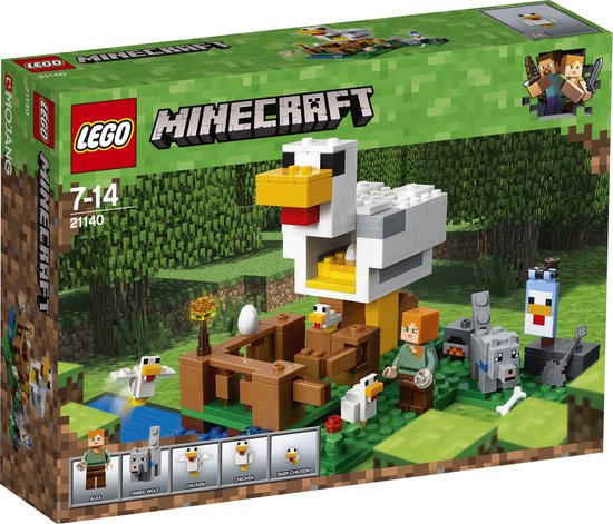 LEGO Minecraft Het Kippenhok - 21140