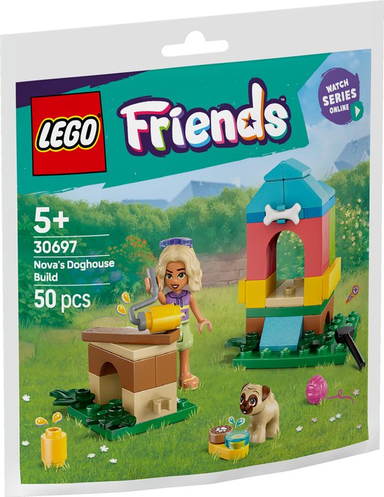 LEGO Friends 30697 - Nova's Zelfgebouwde Hondenhok (polybag)