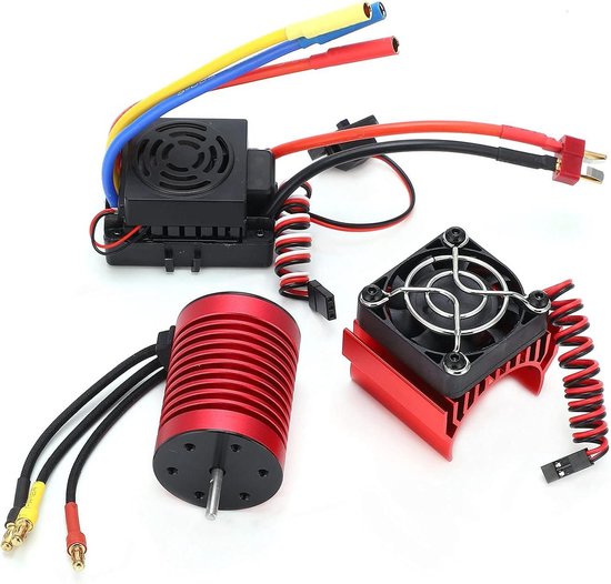 Borstelloze Motorset Waterdichte F540 3000KV 4-polige Motorcombinatie - 1/10 RC Auto .