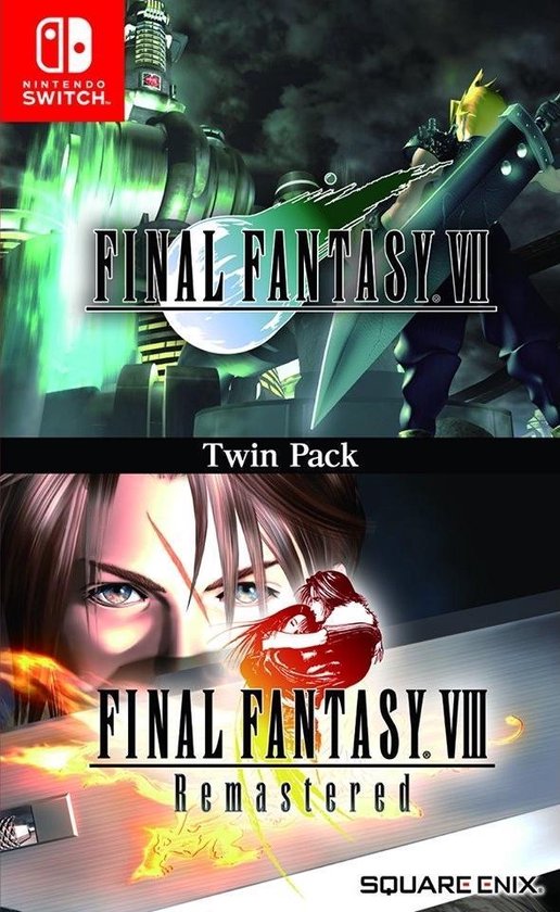 Final Fantasy 7 & Final Fantasy 8 - Remastered Twin Pack (Switch)