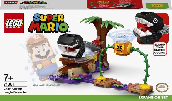 LEGO Super Mario Uitbreidingsset: Chain Chomp Junglegevecht - 71381